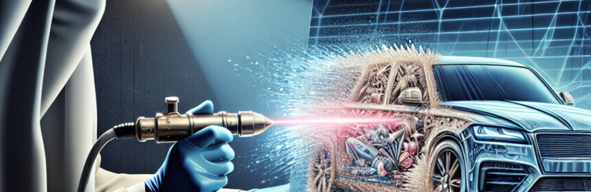 Dokážete odstranit lak na karoserii laserem?