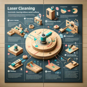 Laserreinigung von Holz in der Holzterrassendielenherstellung